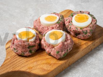 Kotletai „Gandralizdžiai“ Žingsnis 7