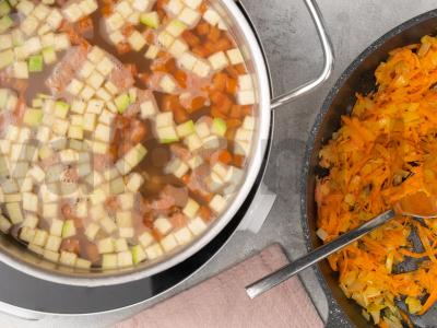 Žaliosios lęšių sriuba Žingsnis 9