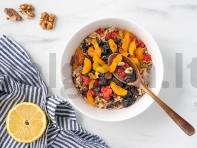 Riešutų batonėliai Žingsnis 7