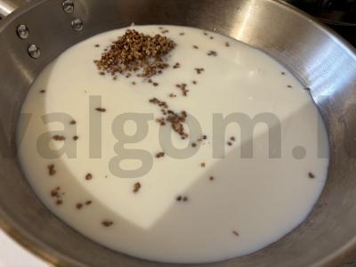 Grikių košė „Pieninė“ Žingsnis 3