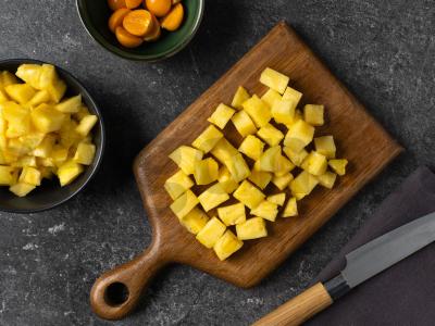 Manų košė su ananasu Žingsnis 1