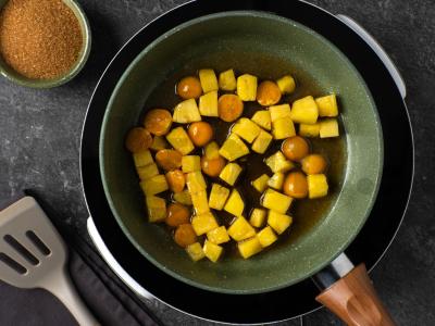 Manų košė su ananasu Žingsnis 2