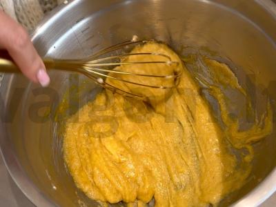 Pistacijų sausainiai su aviečių ir mandarinų džemu Žingsnis 2