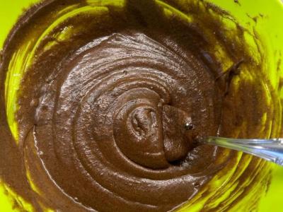 Šokoladiniai sausainiai iš ruginių miltų Žingsnis 1