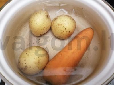 Salotas „Žuvytės tvenkinyje“ Žingsnis 1