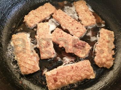 Vafliai su mėsos faršu Žingsnis 5