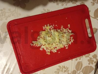 Salotas „Žiemos šviežumas“ Žingsnis 1