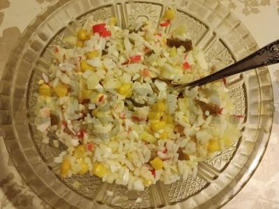 Salotas „Žiemos šviežumas“ Žingsnis 3