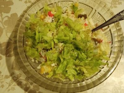 Salotas „Žiemos šviežumas“ Žingsnis 4