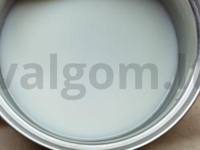 Dviejų spalvų blynai su pienu ir vandeniu Žingsnis 3