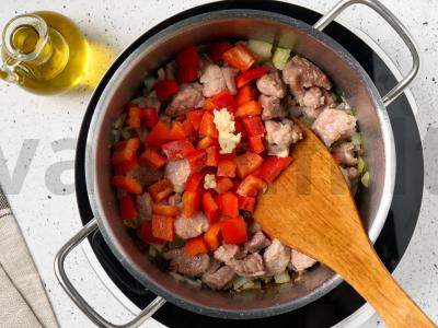 Korėjietiška sriuba „Puktyaj“ Žingsnis 3