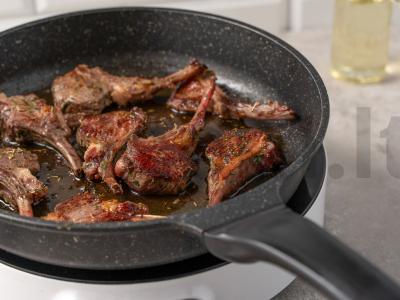 Avinžirnių šonkaulis keptuvėje Žingsnis 4