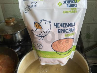 Lęšiai „Skani karis“ Žingsnis 4