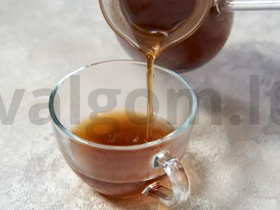 Kava puoduke ant dujinės viryklės Žingsnis 6