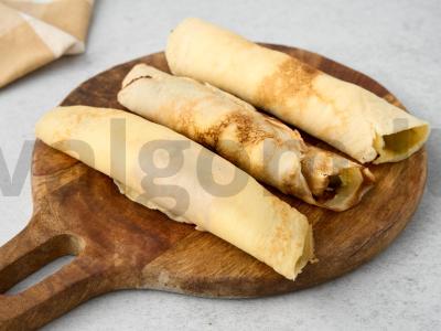 Užkandžių blynai su varške ir sūriu Žingsnis 10