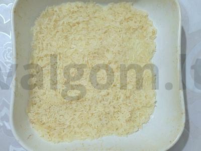 Kvapnūs vištienos šlaunelės su ryžiais orkaitėje Žingsnis 2