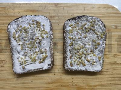 Sumuštiniai su silke ir agurku Žingsnis 1