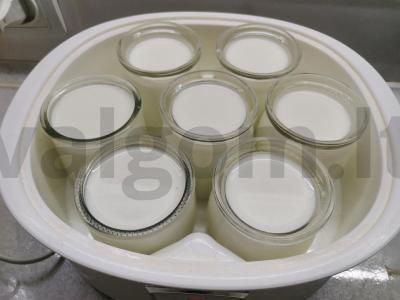 Vanilinis jogurtas Žingsnis 3