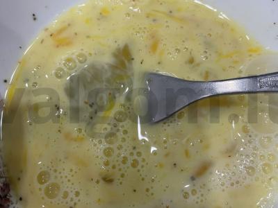 Omletas „Carskasis“ Žingsnis 4