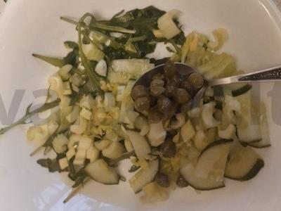 Salotos su jūros gėrybėmis ir kaparėliais Žingsnis 2