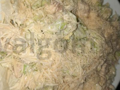 Cezario salotas su garstyčiomis ir česnaku Žingsnis 12