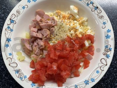 Salotas „Laukimas“ Žingsnis 8