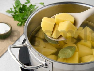 Bulvių košė su bekonu ir žolelėmis Žingsnis 2