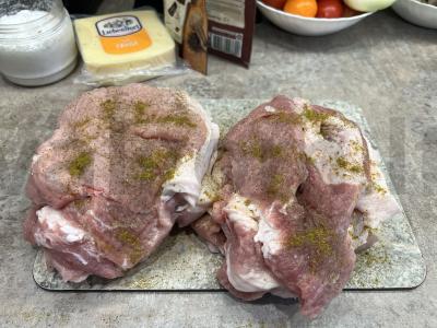 Kiauliena a la „Mėsa prancūziškai“ Žingsnis 3