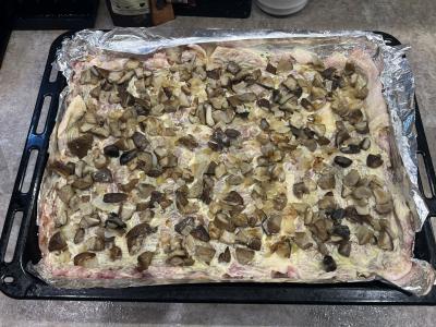 Kiauliena a la „Mėsa prancūziškai“ Žingsnis 12