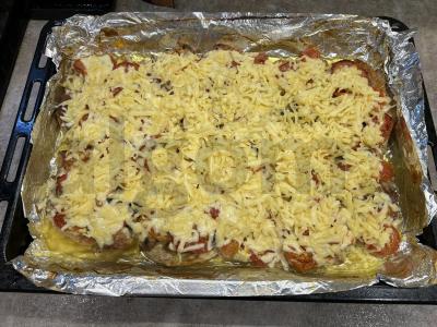 Kiauliena a la „Mėsa prancūziškai“ Žingsnis 15