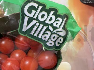 Salotos su vyšniniais pomidorais Žingsnis 2