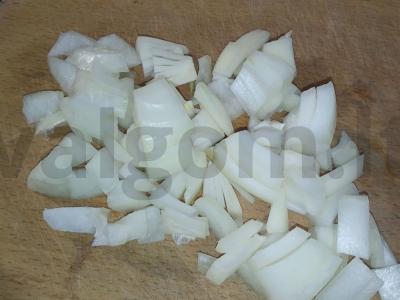 Troškinta kiauliena su kečupo ir grietinės padažu Žingsnis 2