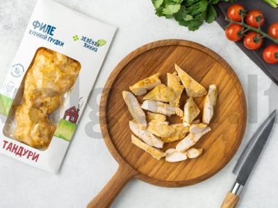 Salotos su tandūro vištiena ir pomidorais Žingsnis 3