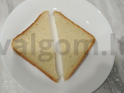 Sumuštinis su raudonąja žuvimi ir agurku Žingsnis 1