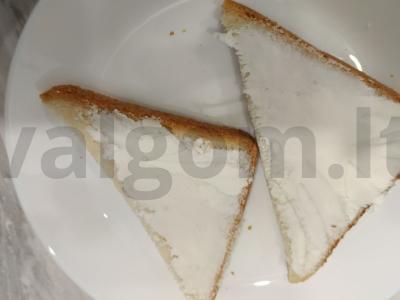 Sumuštinis su raudonąja žuvimi ir agurku Žingsnis 2