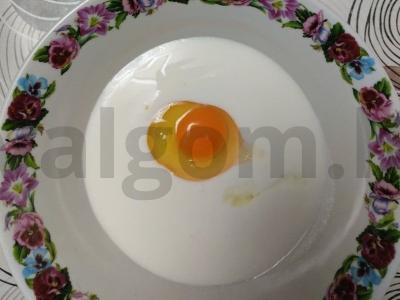 Kefyro paplotėliai su žolelėmis, bekonu ir sūriu Žingsnis 3