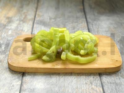 Daržovių troškinys su rūkytomis šonkauliais Žingsnis 3