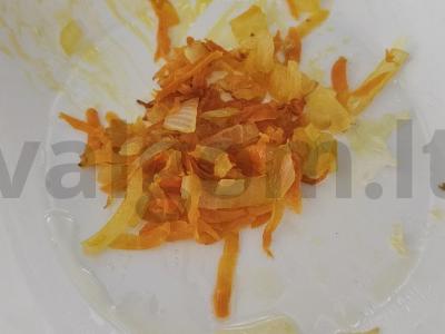 Grietininė sriuba su voveraitėmis Žingsnis 3