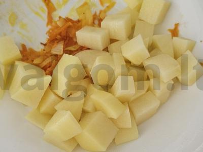 Grietininė sriuba su voveraitėmis Žingsnis 4