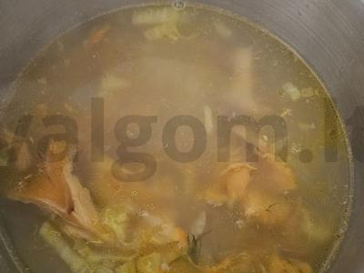 Grietininė sriuba su voveraitėmis Žingsnis 5