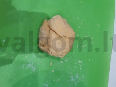 Mini pyragai su vyšniomis iš trapios tešlos Žingsnis 7