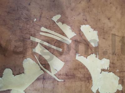 Mini pyragai su vyšniomis iš trapios tešlos Žingsnis 13