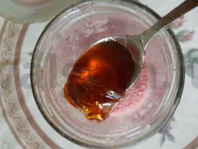 Vaisių gėrimas su arbūzu, vynuogėmis ir medumi Žingsnis 3