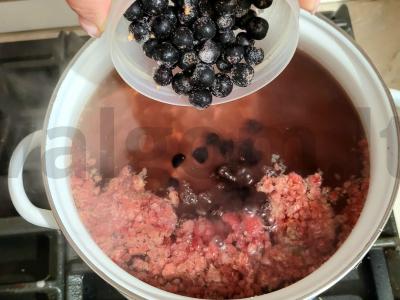 Aromatingas šermukšnių ir aviečių kompotas su cinamonu Žingsnis 1