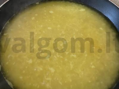 Birus ryžiai keptuvėje Žingsnis 3