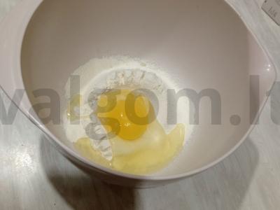 Blynai su įdaru Žingsnis 2