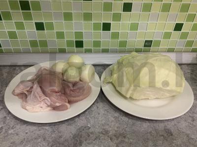 Namų koldūnai su vištiena ir kopūstais Žingsnis 2