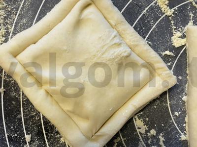 Hachapuri „Drakono akis“ su putpelių kiaušiniu Žingsnis 2