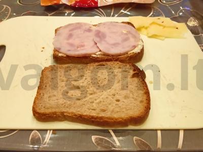 Grilio sumuštinis Žingsnis 2