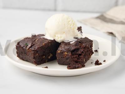 Šokoladiniai brauniai su ledais Žingsnis 5